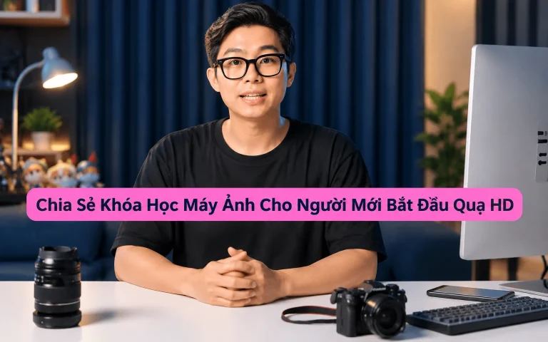 Khóa Học Máy Ảnh Cho Người Mới Bắt Đầu Quạ HD
