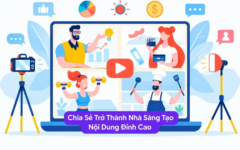 Trở Thành Nhà Sáng Tạo Nội Dung Đỉnh Cao