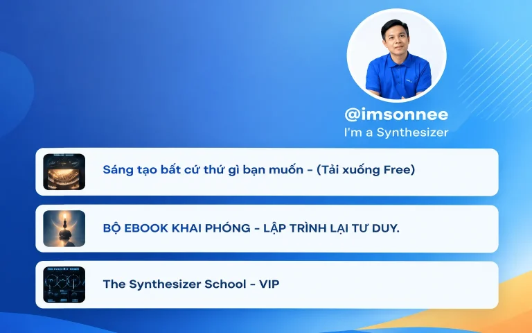 Chương Trình Synthesizer School Của Imsonnee Thinking School