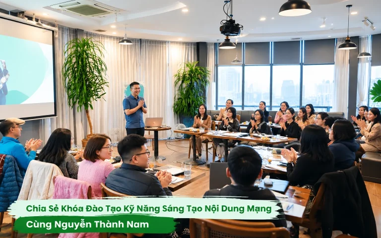 Khóa Đào Tạo Kỹ Năng Sáng Tạo Nội Dung Mạng Cùng Nguyễn Thành Nam