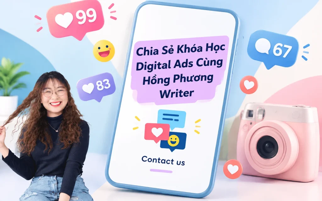 Share Khóa Học Digital Ads Mới Nhất Cùng Hồng Phương Writer