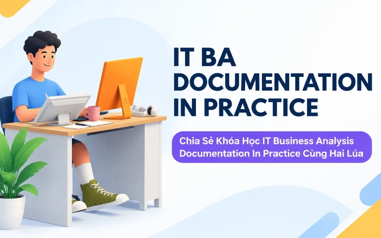 Khóa Học IT Business Analysis Documentation In Practice Cùng Hai Lúa