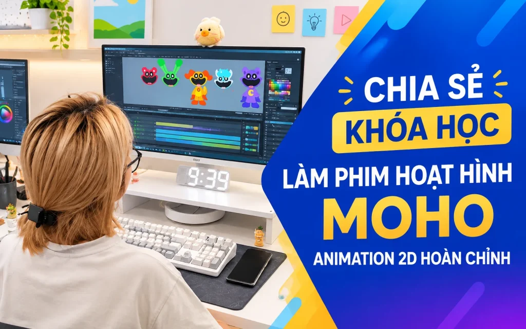 Khóa Học Làm Phim Hoạt Hình Moho Animation 2D Hoàn Chỉnh