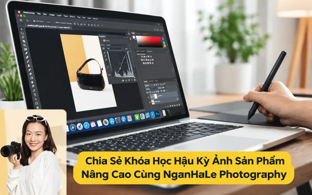 Khóa Học Hậu Kỳ Ảnh Sản Phẩm Nâng Cao Cùng NganHaLe Photography