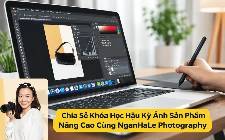 Khóa Học Hậu Kỳ Ảnh Sản Phẩm Nâng Cao Cùng NganHaLe Photography