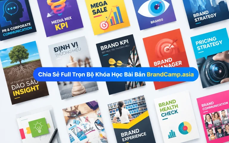 Full Trọn Bộ Khóa Học Bài Bản BrandCamp.asia