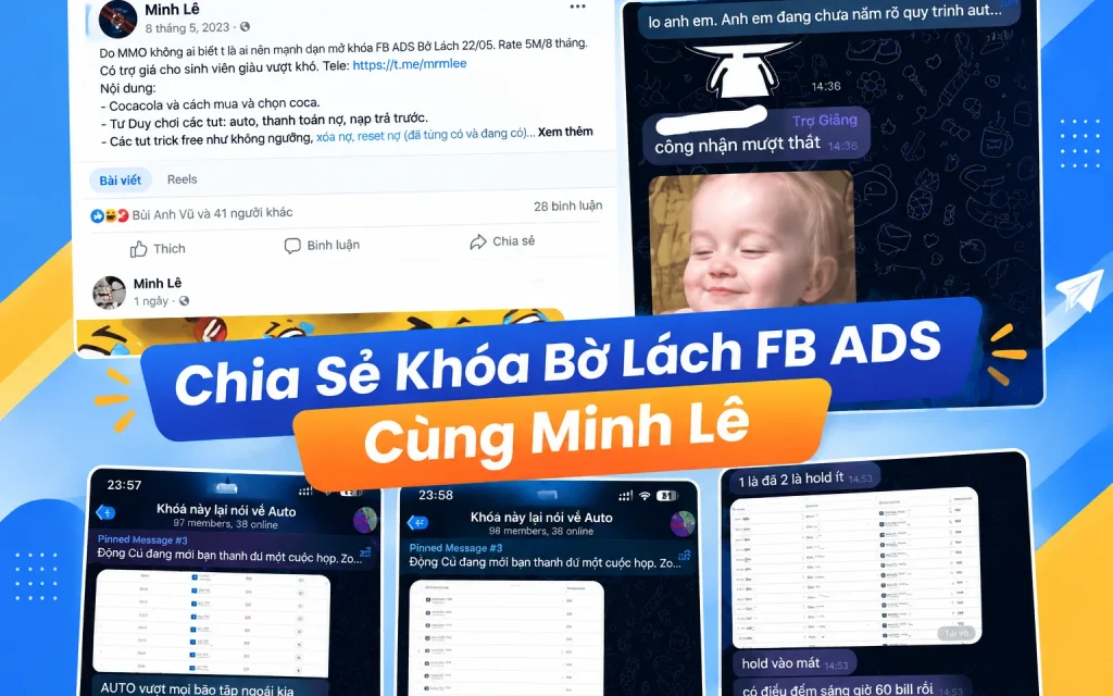 Khóa Bờ Lách FB ADS Cùng Minh Lê