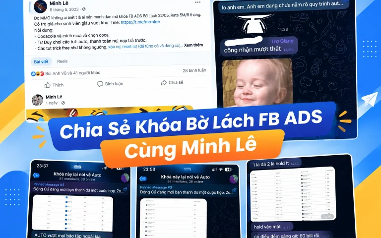 Khóa Bờ Lách FB ADS Cùng Minh Lê