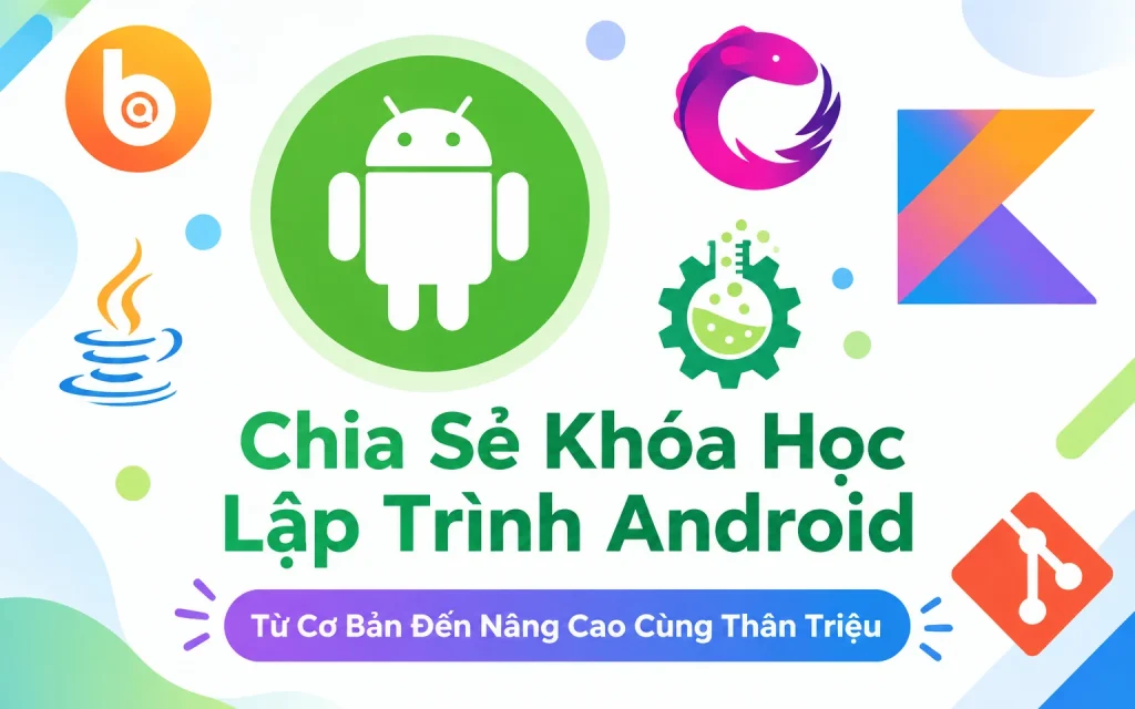 Khóa Học Lập Trình Android Từ Cơ Bản Đến Nâng Cao Cùng Thân Triệu