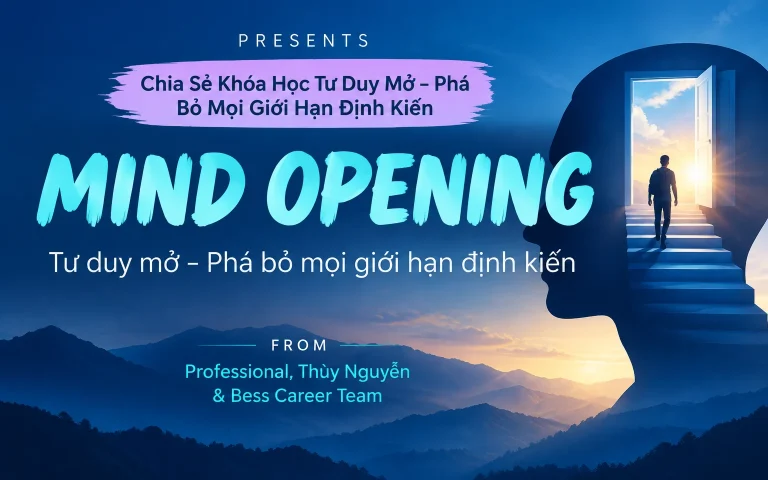 Khóa Học Tư Duy Mở – Phá Bỏ Mọi Giới Hạn Định Kiến