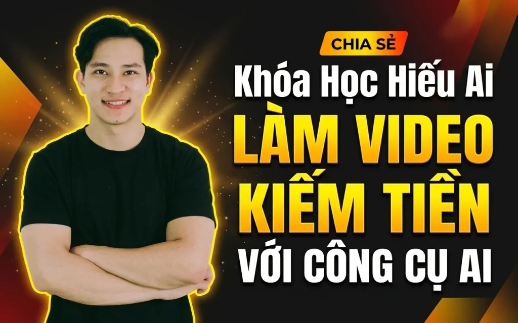 Khóa Học Hiếu Ai – Làm Video Kiếm Tiền Với Công Cụ Ai