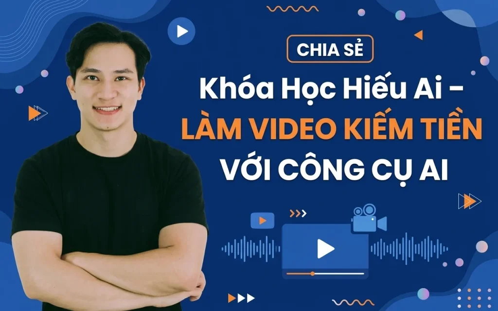 Share Khóa Học Làm Video Kiếm Tiền Bằng Công Cụ Ai Cùng Hiếu Ai