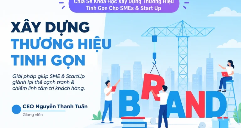 Khóa Học Xây Dựng Thương Hiệu Tinh Gọn Cho SMEs & Start Up