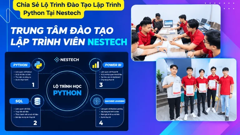 Lộ Trình Đào Tạo Lập Trình Python Tại Nestech