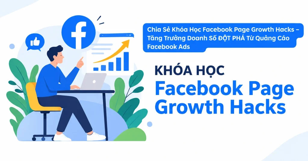 Khóa Học Facebook Page Growth Hacks – Tăng Trưởng Doanh Số ĐỘT PHÁ Từ Quảng Cáo Facebook Ads