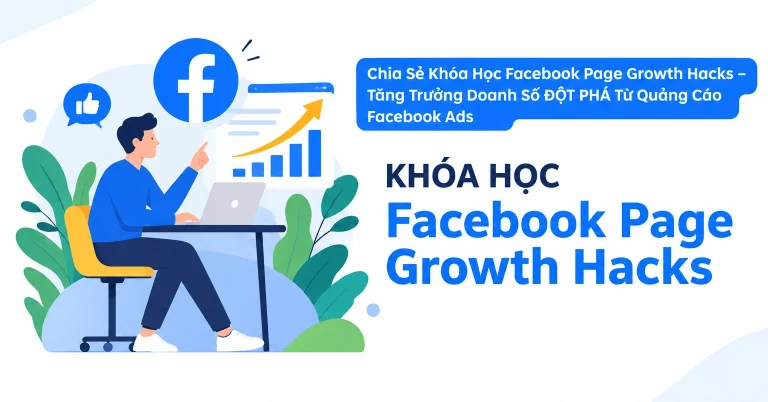 Khóa Học Facebook Page Growth Hacks – Tăng Trưởng Doanh Số ĐỘT PHÁ Từ Quảng Cáo Facebook Ads