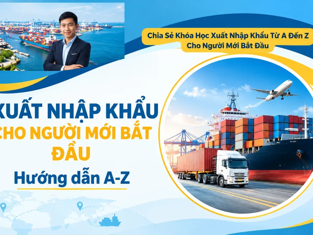 Khóa Học Xuất Nhập Khẩu Từ A Đến Z Cho Người Mới Bắt Đầu