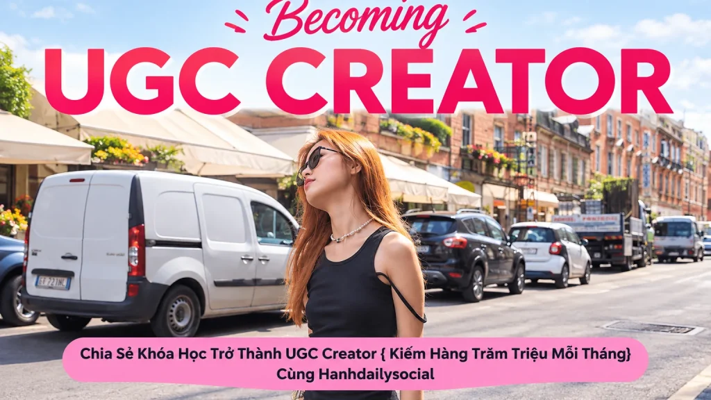 Share Khóa Học Trở Thành UGC Creator Cùng Hanhdailysocial