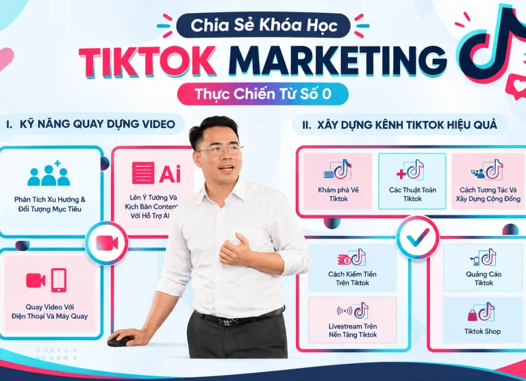 Khóa Học Tiktok Marketing Thực Chiến Từ Con Số 0