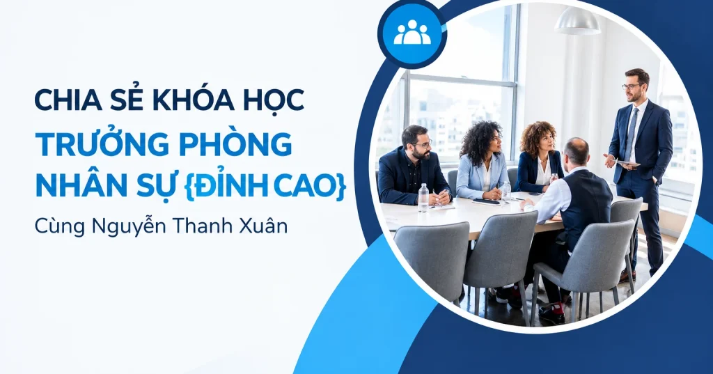 Khóa Học Trưởng Phòng Nhân Sự {Đỉnh Cao} Cùng Nguyễn Thanh Xuân