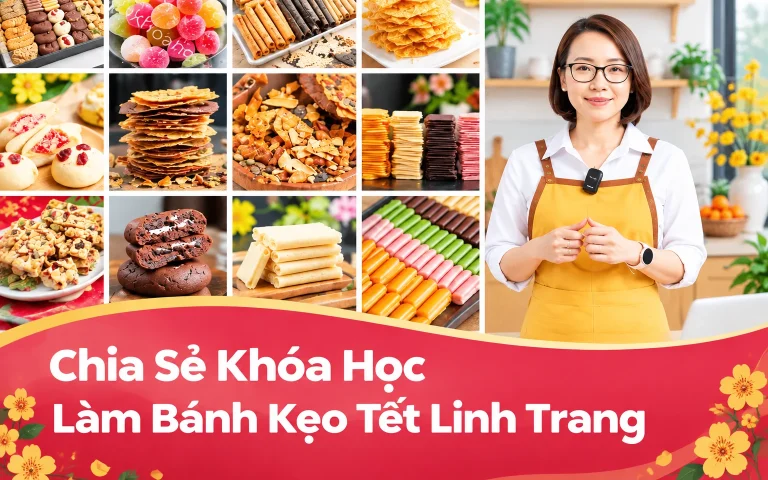 Khóa Học Làm Bánh Kẹo Tết Linh Trang