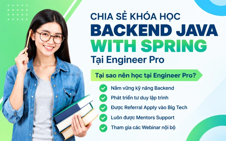 Khóa Học Backend Java With Spring Tại Engineer Pro