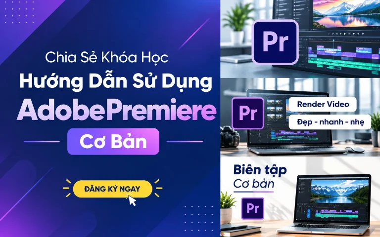 Khóa Học Hướng Dẫn Sử Dụng AdobePremiere Cơ Bản