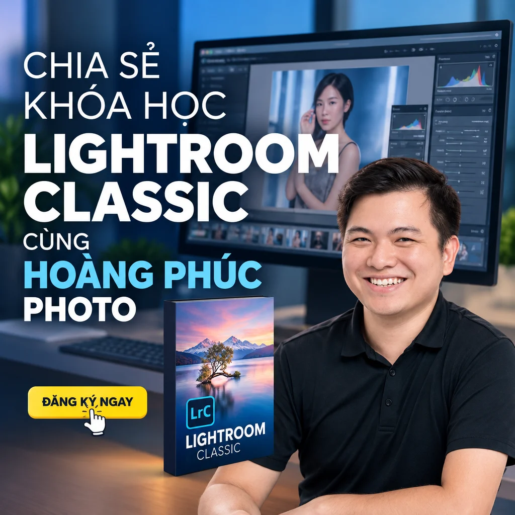 Share Khóa Học Lightroom Classic Mới Nhất Cùng Hoàng Phúc Photo 