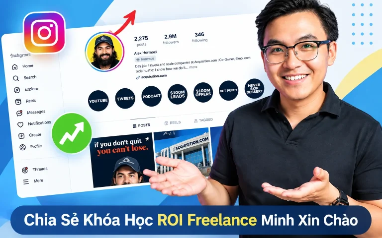Khóa Học ROI Freelance Minh Xin Chào