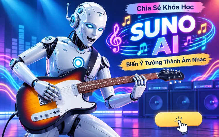 Khóa Học Suno AI – Biến Ý Tưởng Thành Âm Nhạc