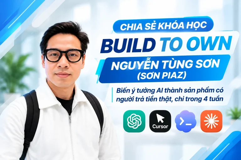 Khóa Học Build to Own – Nguyễn Tùng Sơn (Sơn Piaz)